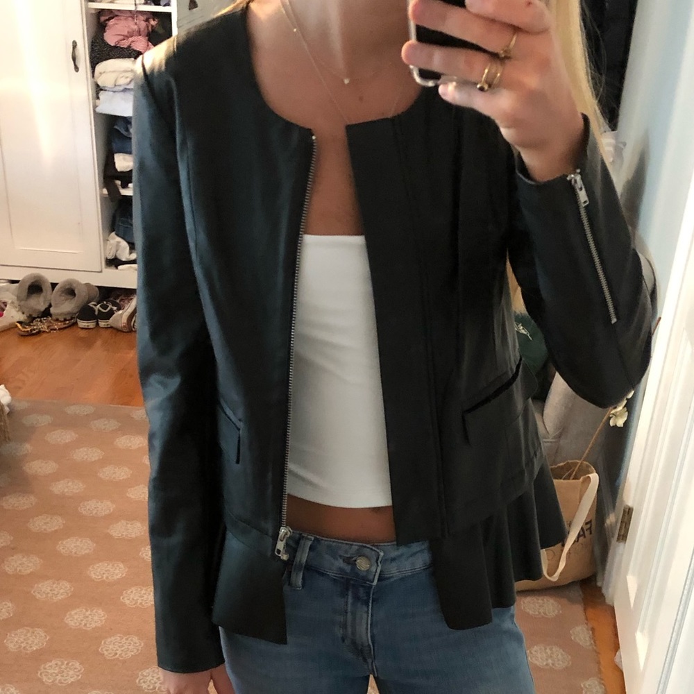 Leather jacket